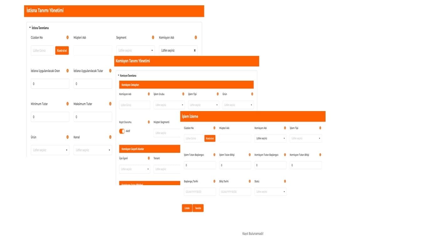 Masraf Komisyonu — Dijital Masraf Yönetimi
